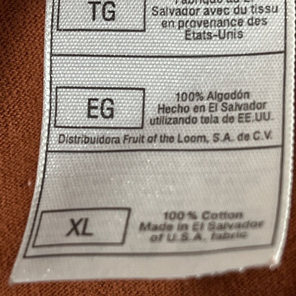 Texas Longhorns Knights Apparel Men’s XL T-Shirt Short Sleeve Orange - Picture 10 of 11